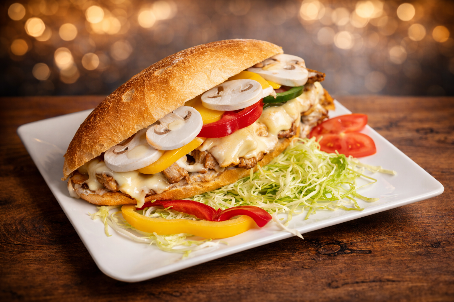 Philadelphia Cheese Steak Sandwich